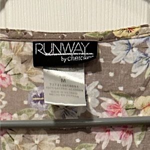 Runway by Cherokee brand scrub top.